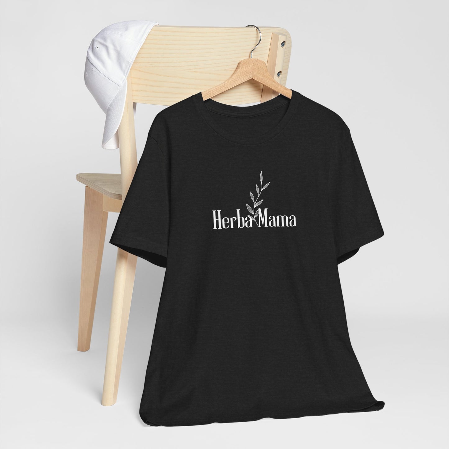 Herbal Mama Floral T-shirt for Garden Lovers, Unisex Jersey Short Sleeve Tee, Flower Shirt for Her