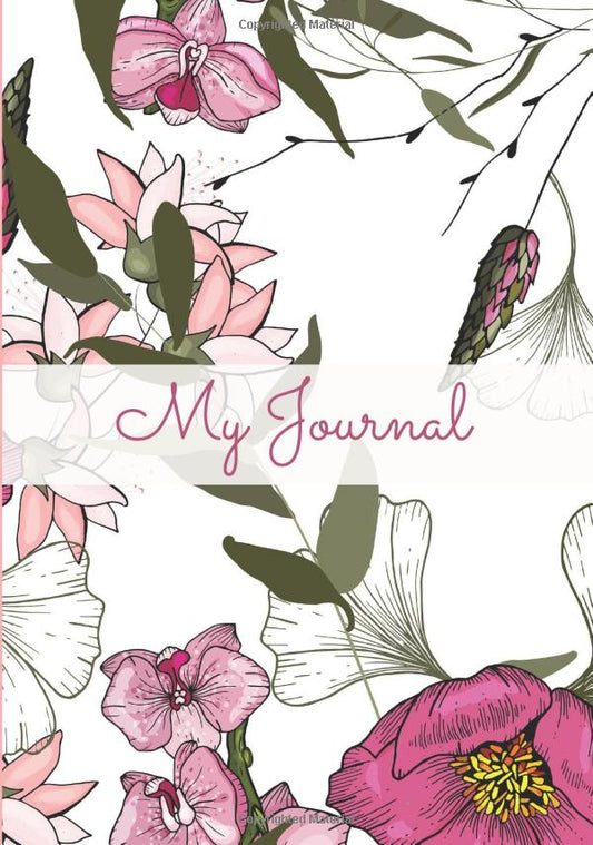 My Journal Hardcover: Hardcover Floral Journal