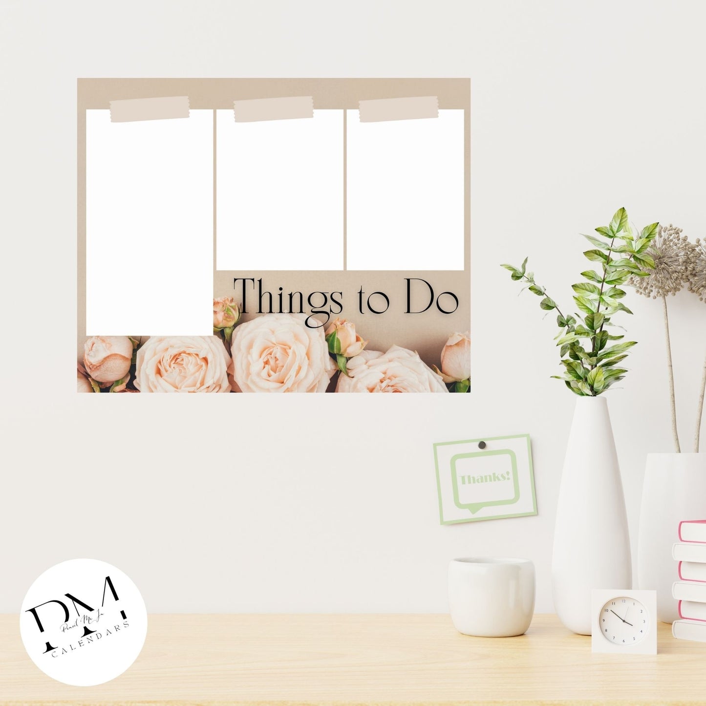 Acrylic Wall Calendar, Acrylic Floral Calendar, Flower Calendar, Acrylic Daily Planner, Floating Wall Décor, Things To Do, Mom Schedule