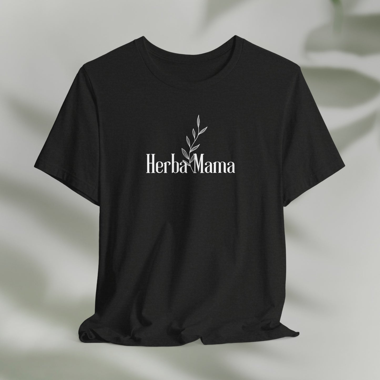 Herbal Mama Floral T-shirt for Garden Lovers, Unisex Jersey Short Sleeve Tee, Flower Shirt for Her