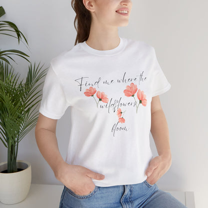 BellaCanvas Floral T-shirt