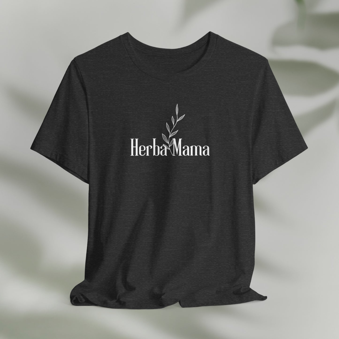 Herbal Mama Floral T-shirt for Garden Lovers, Unisex Jersey Short Sleeve Tee, Flower Shirt for Her