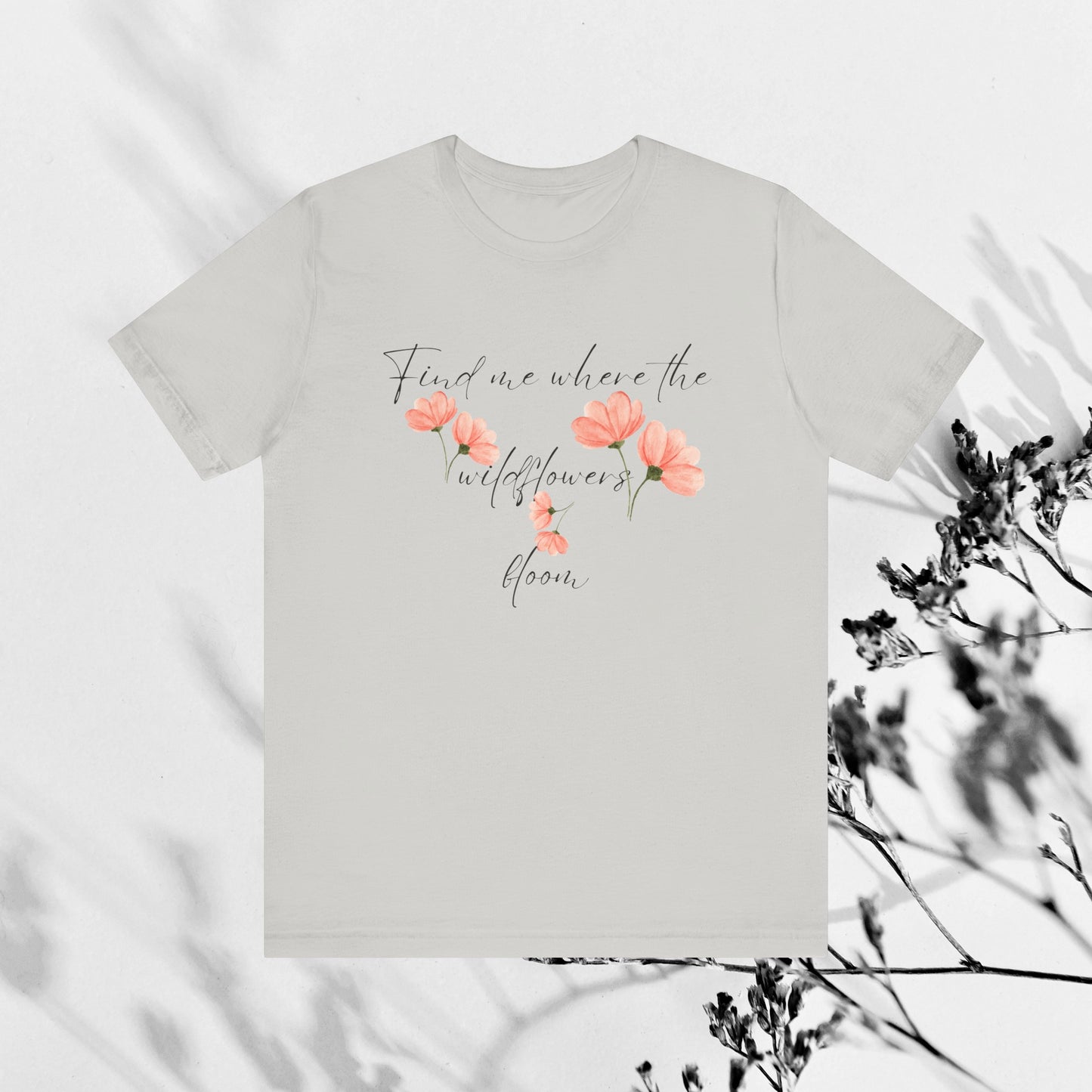 BellaCanvas Floral T-shirt