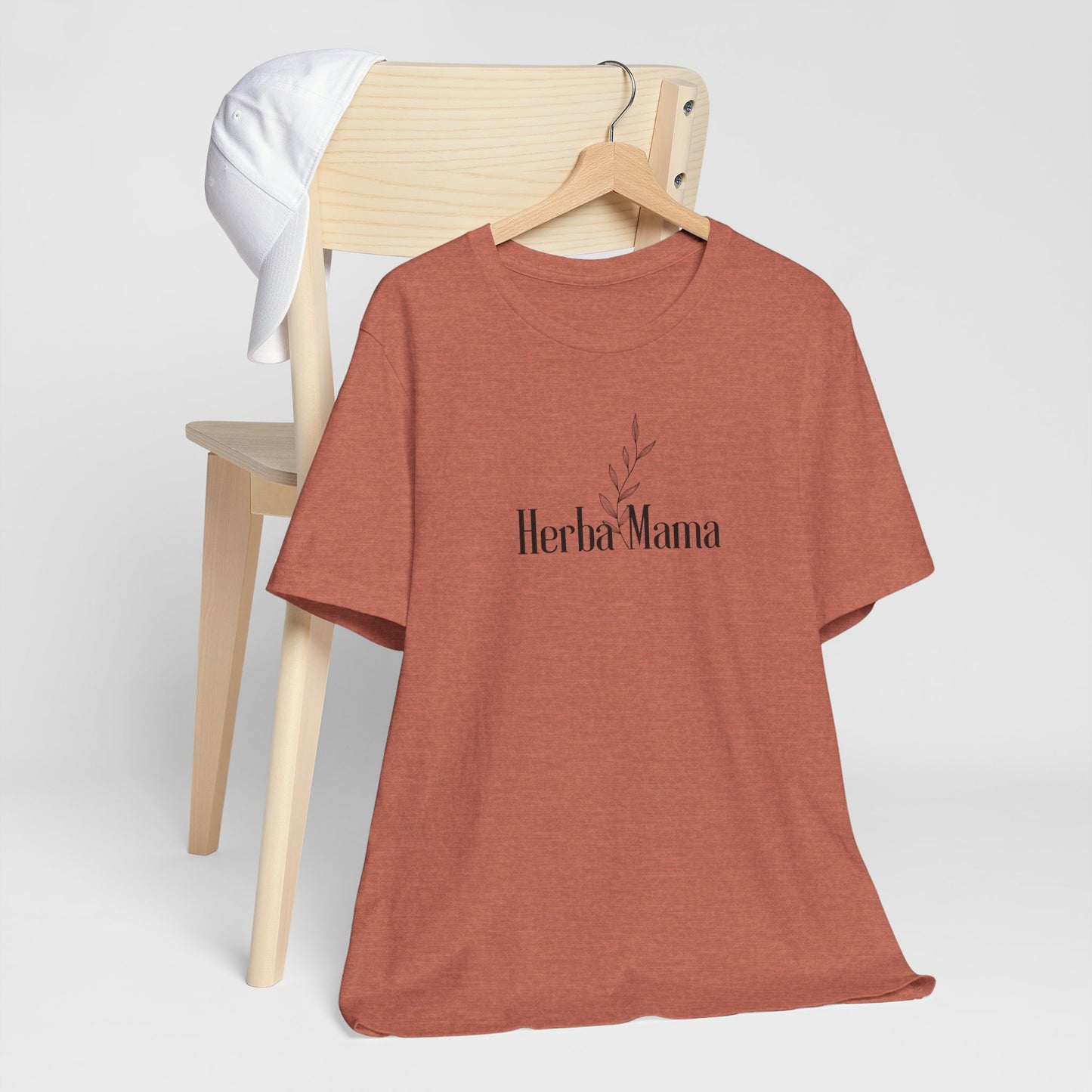 Herbal Mama Floral T-shirt for Garden Lovers, Unisex Jersey Short Sleeve Tee, Flower Shirt for Her