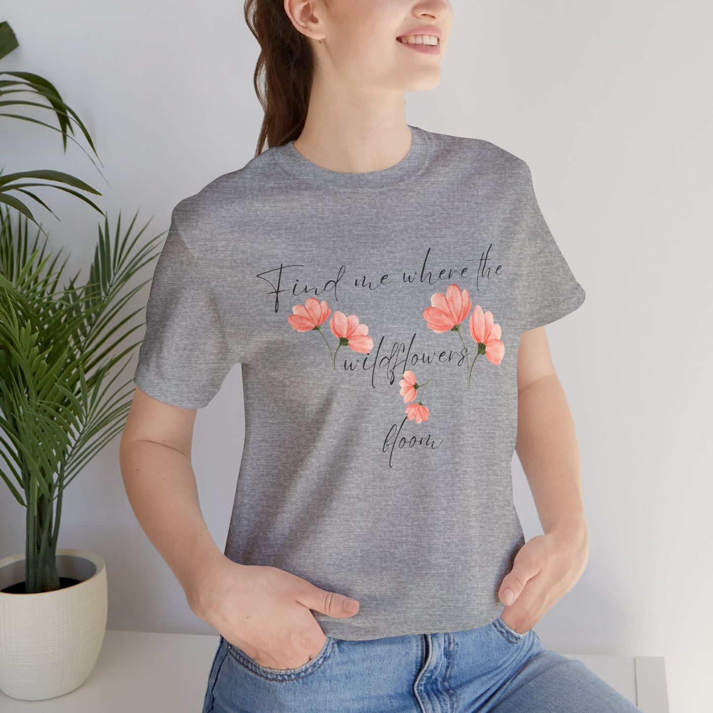 BellaCanvas Floral T-shirt