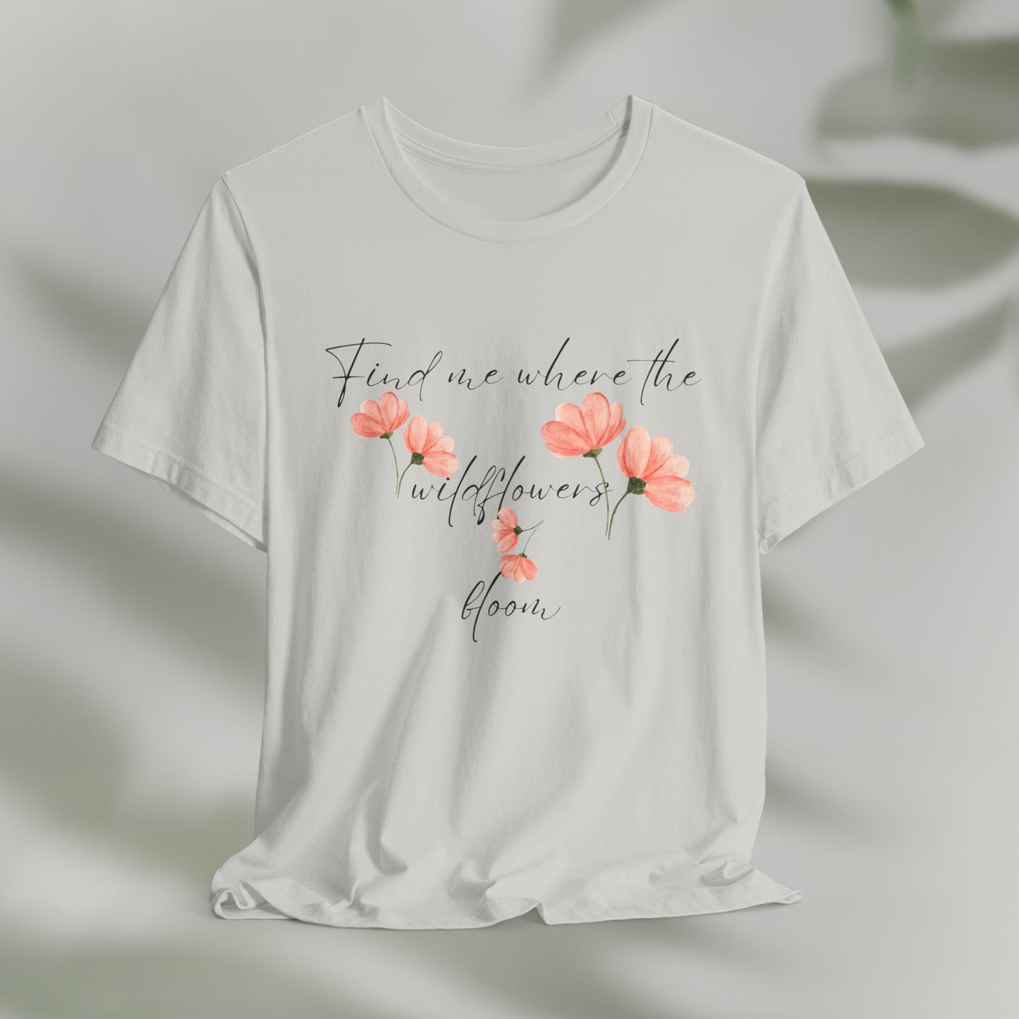 BellaCanvas Floral T-shirt