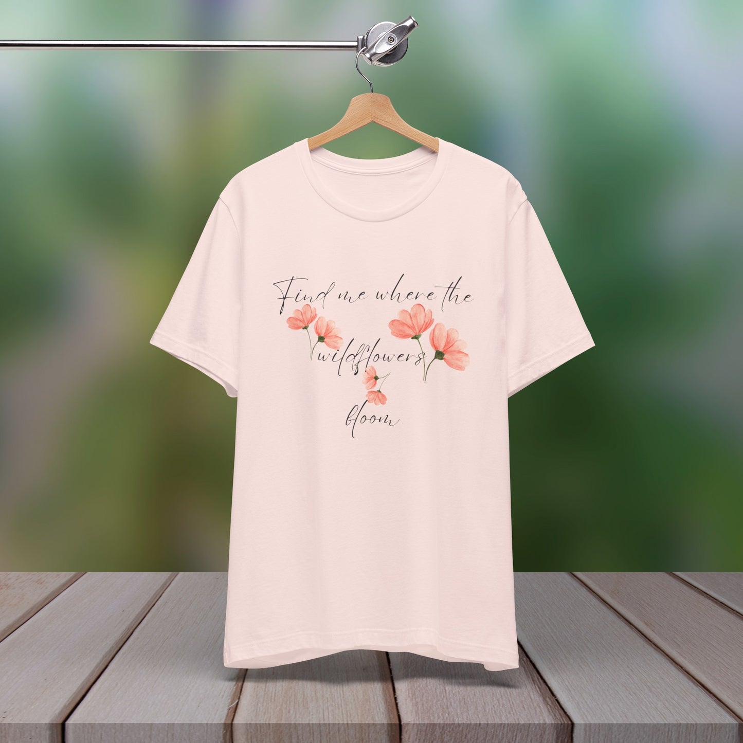 BellaCanvas Floral T-shirt