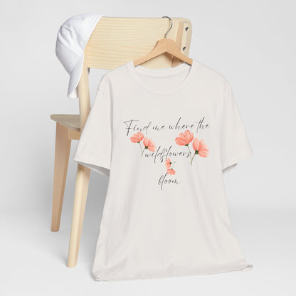 BellaCanvas Floral T-shirt