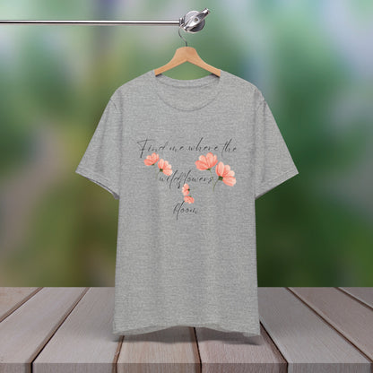 BellaCanvas Floral T-shirt