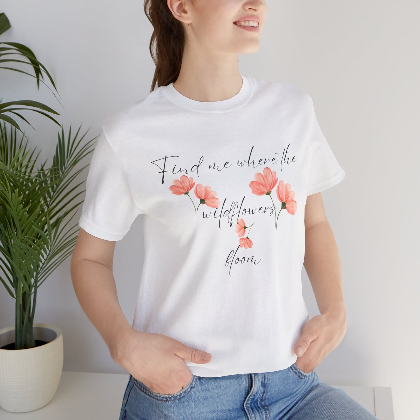 BellaCanvas Floral T-shirt