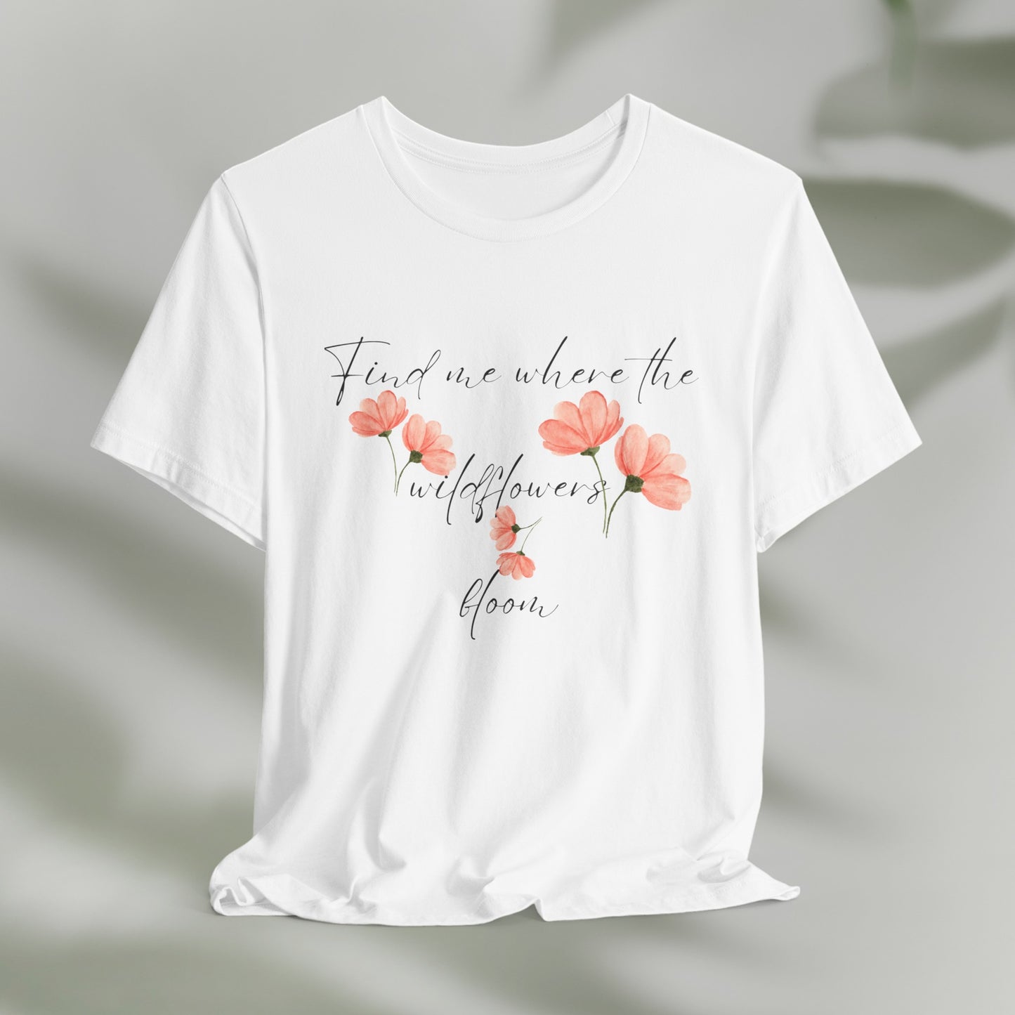 BellaCanvas Floral T-shirt