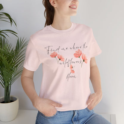 BellaCanvas Floral T-shirt