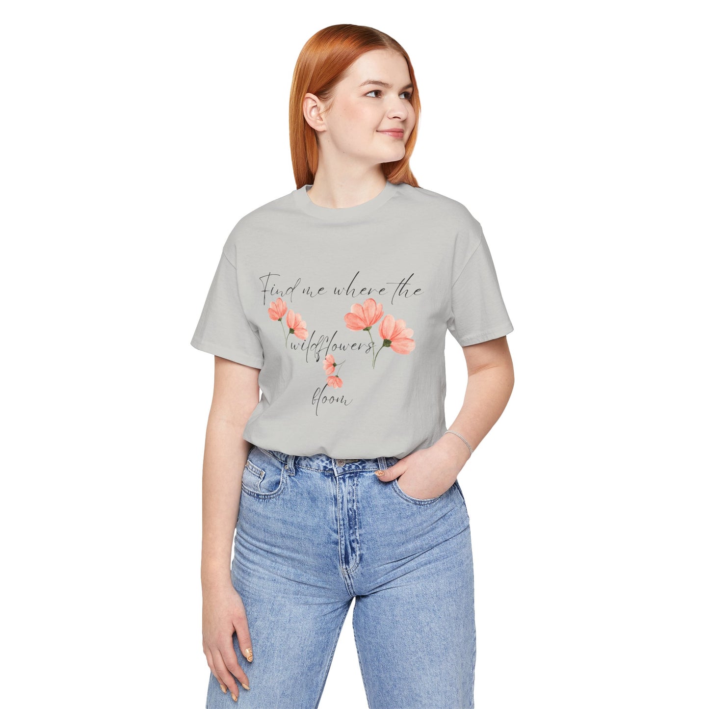 BellaCanvas Floral T-shirt