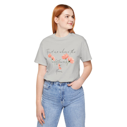 BellaCanvas Floral T-shirt