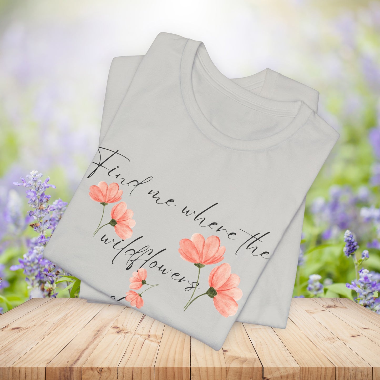 BellaCanvas Floral T-shirt