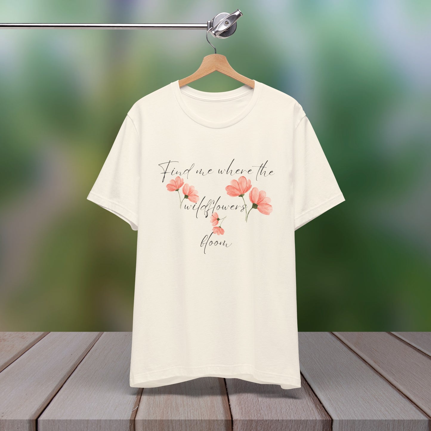 BellaCanvas Floral T-shirt