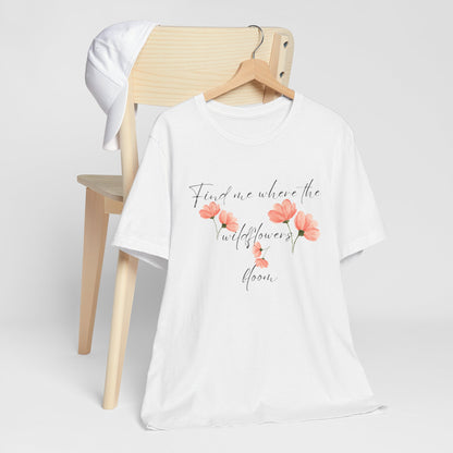 BellaCanvas Floral T-shirt