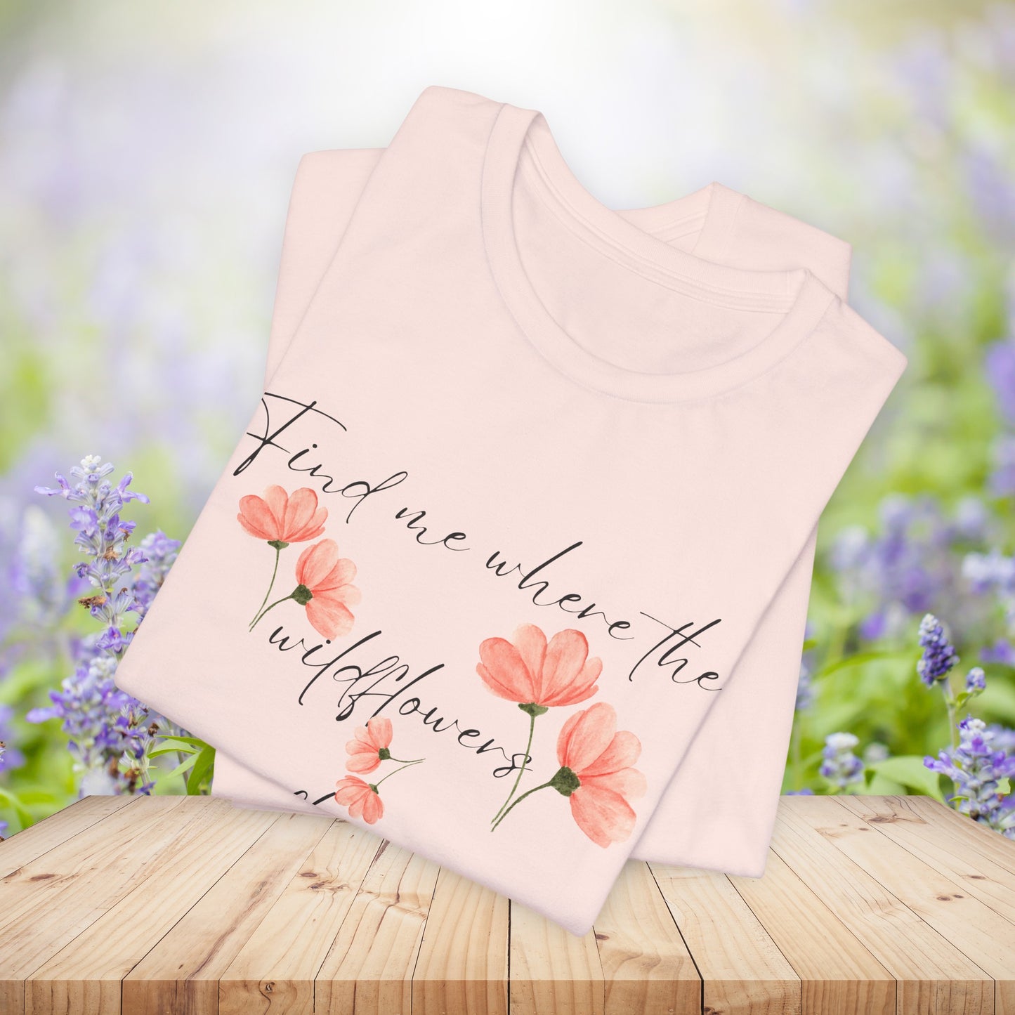 BellaCanvas Floral T-shirt