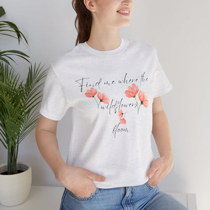 BellaCanvas Floral T-shirt