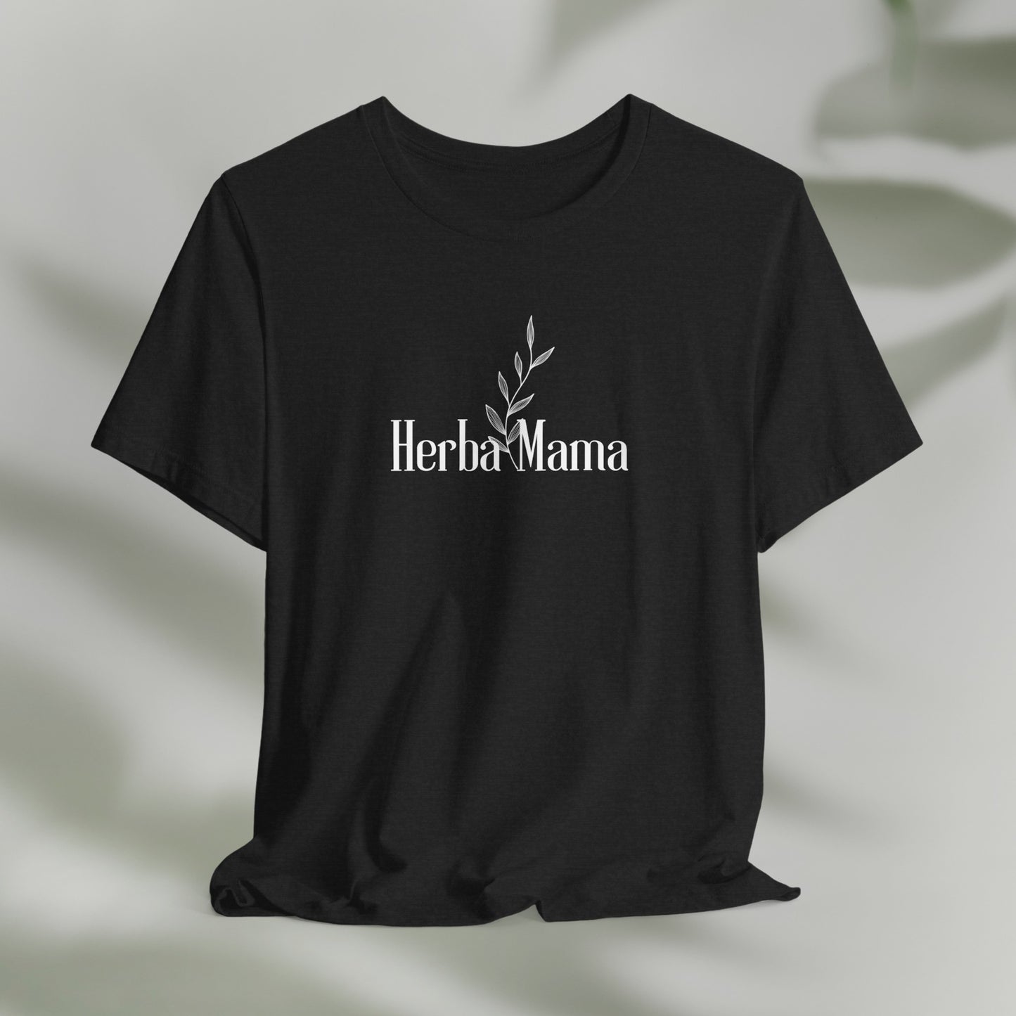 Herbal Mama Floral T-shirt for Garden Lovers, Unisex Jersey Short Sleeve Tee, Flower Shirt for Her