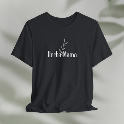 Herbal Mama Floral T-shirt for Garden Lovers, Unisex Jersey Short Sleeve Tee, Flower Shirt for Her