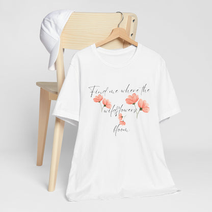 BellaCanvas Floral T-shirt