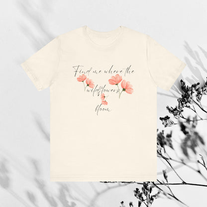 BellaCanvas Floral T-shirt