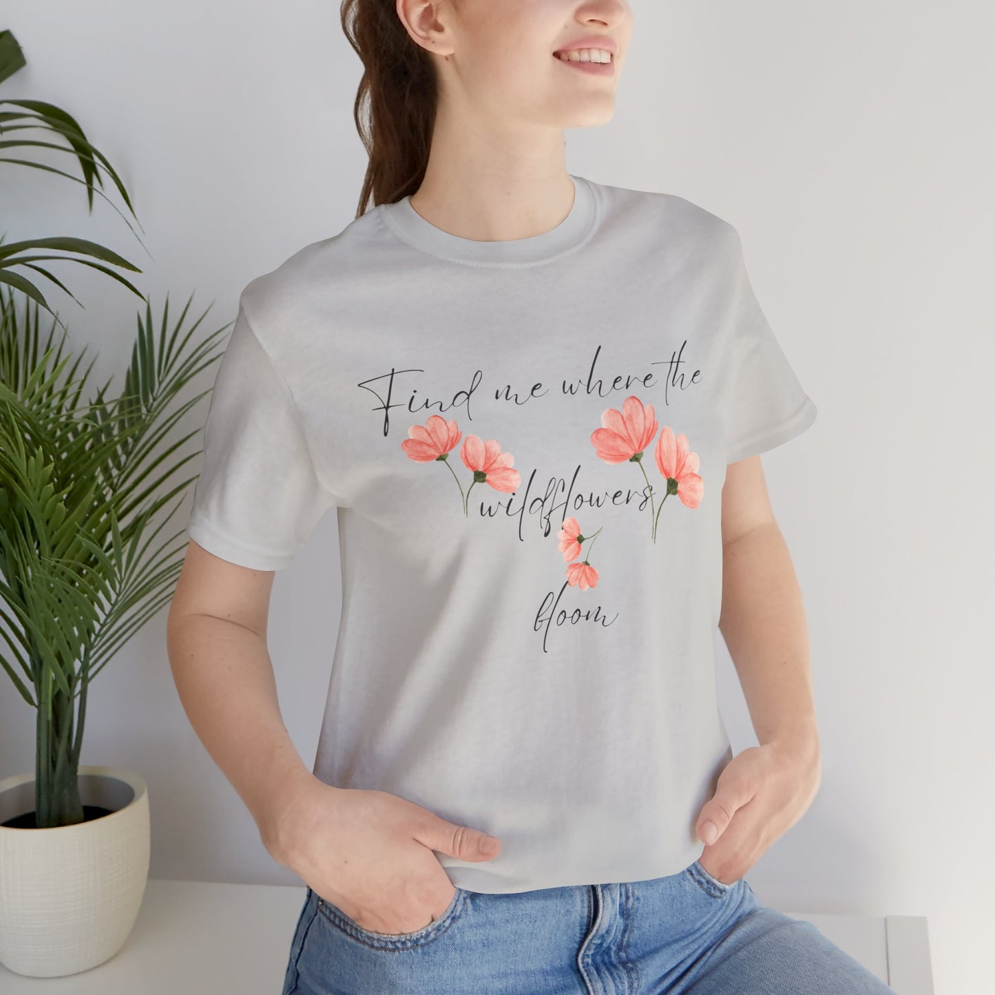 BellaCanvas Floral T-shirt