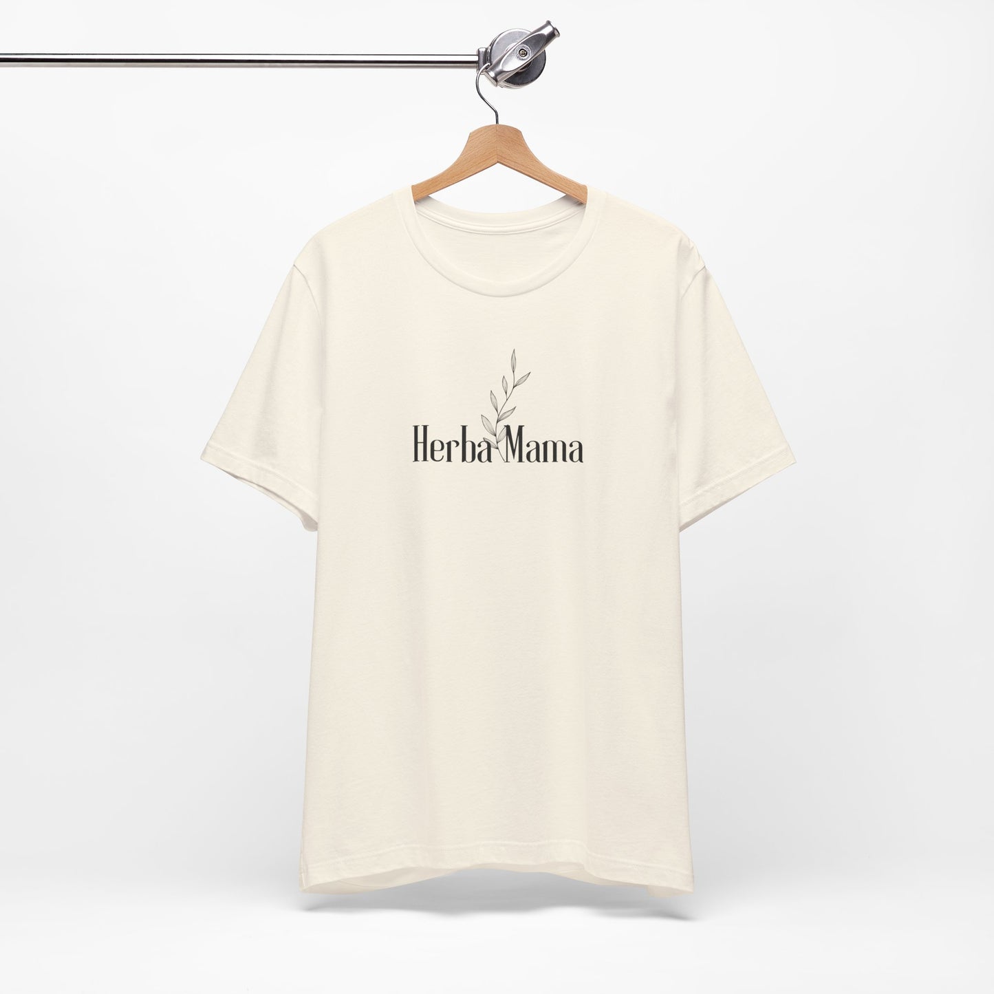 Herbal Mama Floral T-shirt for Garden Lovers, Unisex Jersey Short Sleeve Tee, Flower Shirt for Her