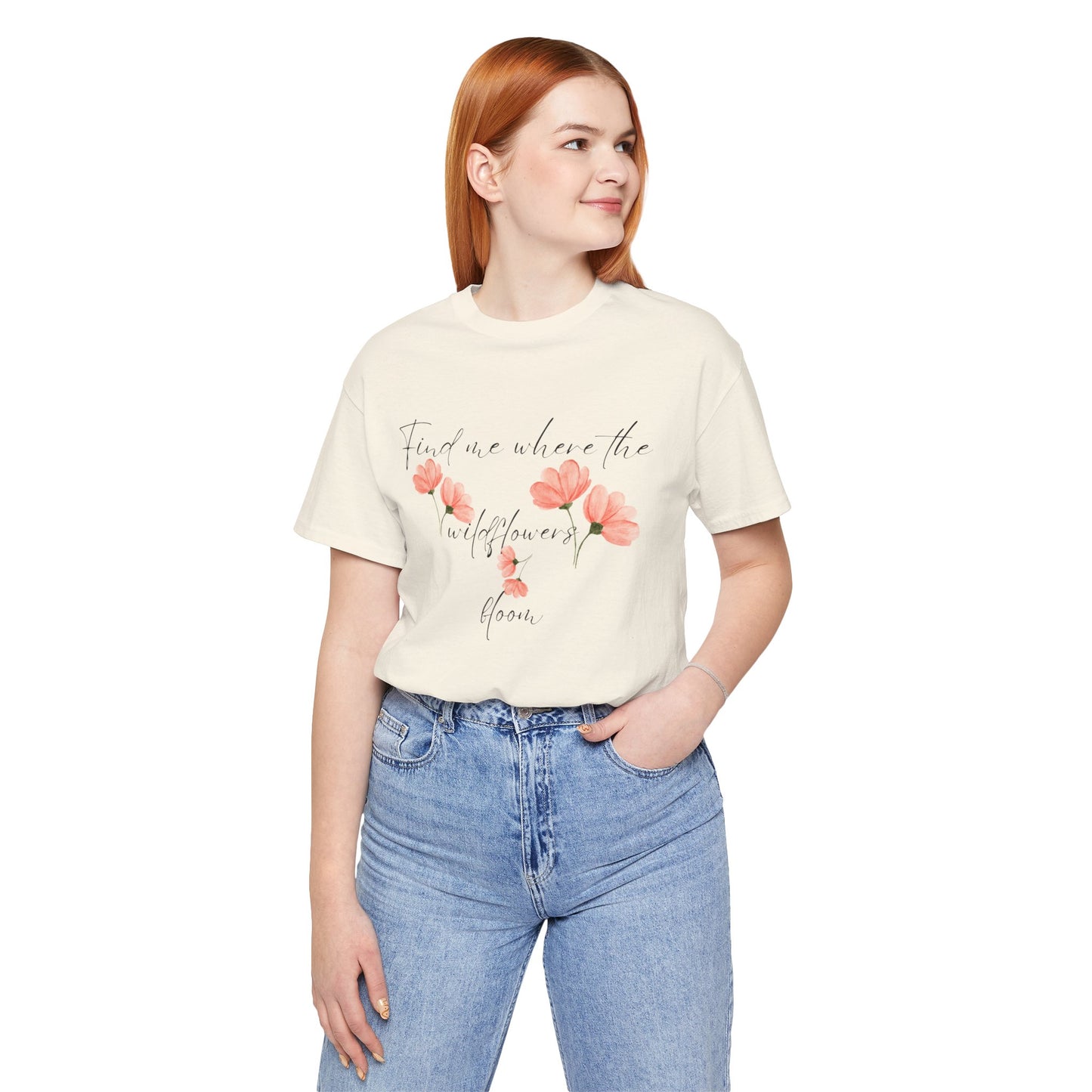 BellaCanvas Floral T-shirt