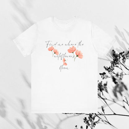 BellaCanvas Floral T-shirt