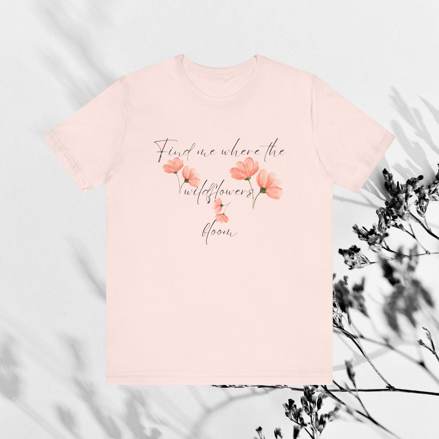 BellaCanvas Floral T-shirt