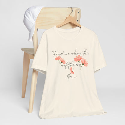 BellaCanvas Floral T-shirt